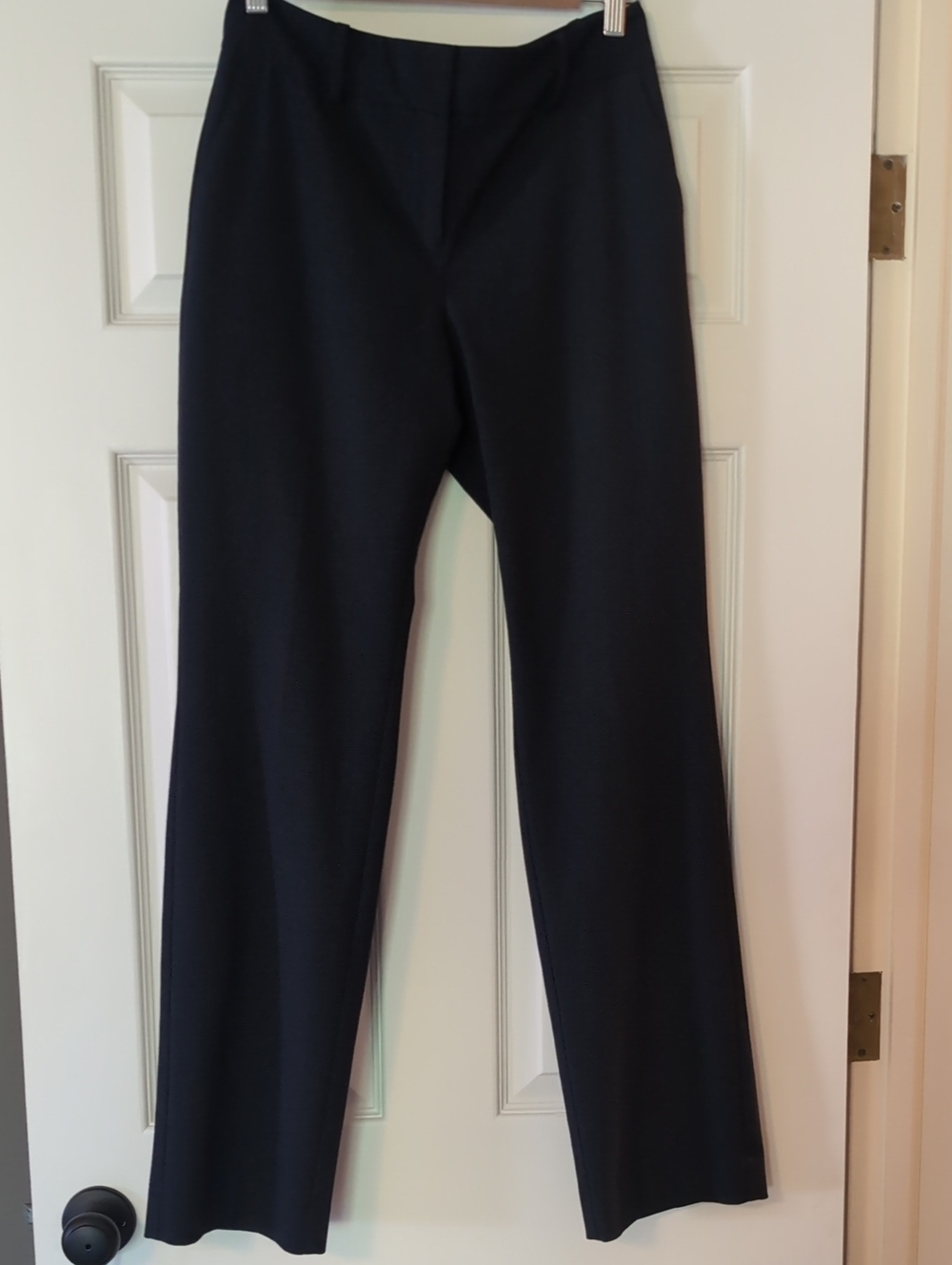 Ann Taylor Navy Straight-Leg Women’s Dress Pants